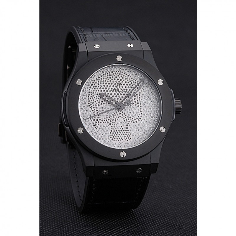 Hublot Classic Fusion Cranio Del Diamante Quadrante Cassa In Acciaio