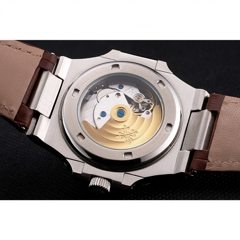 Cintura In Pelle Marrone Patek Philippe - Rara - Nuova Con Etichette - Uomo - Svizzera