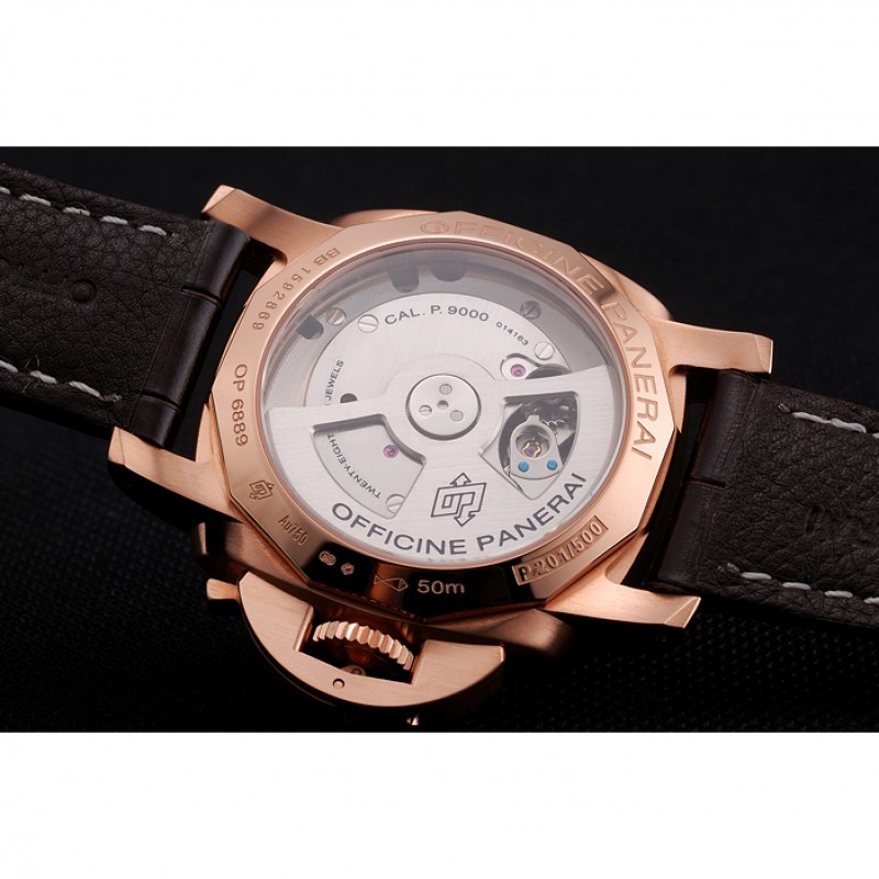 Svizzero Panerai Luminor Marina 1950 3 Days Oro Rosso Quadrante