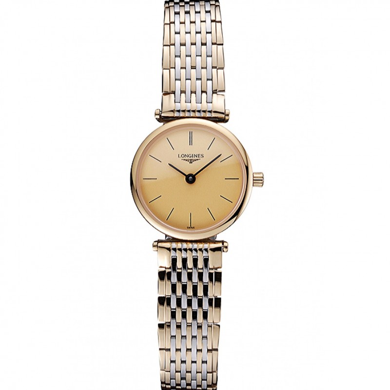 Longines La Grande Classique Two Tone Champagne sintonia Femme 622.096