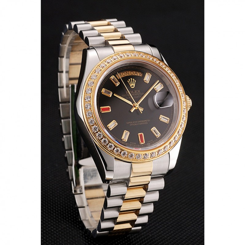 Rolex day clearance date quadrante nero