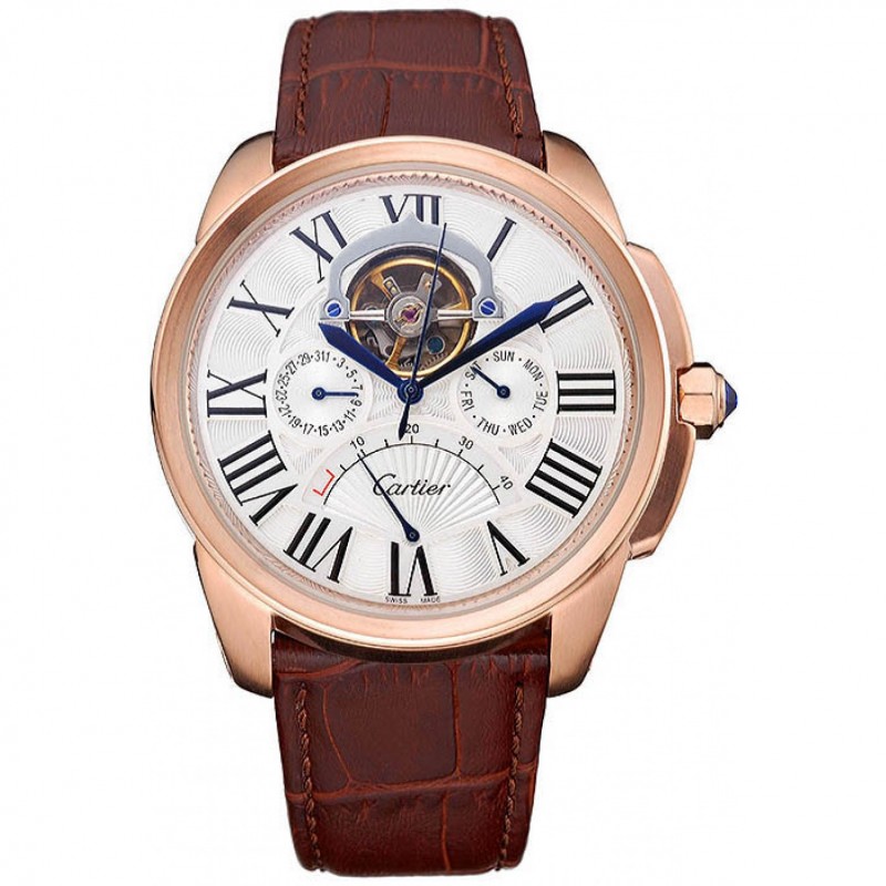 Orologi da uomo, quadrante bianco, lancette blu, cinturino autosolico, da uomo, standard