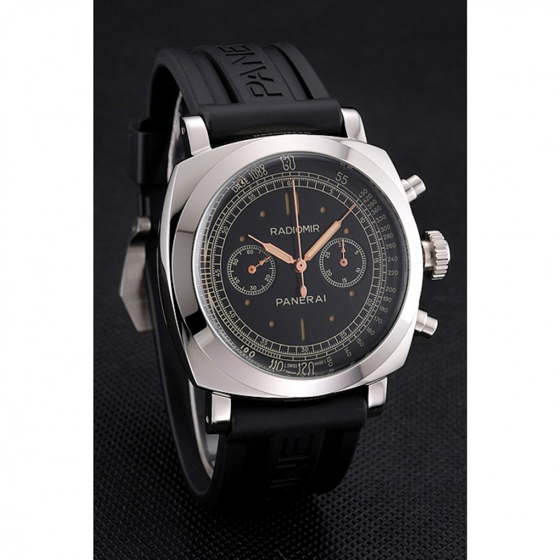 NIBOSI Orologio Cronografo Uomo – Quadrante Nero, Acciaio Inox, Quarzo, Impermeabile, Bracciale Metallico, Regalo - 2