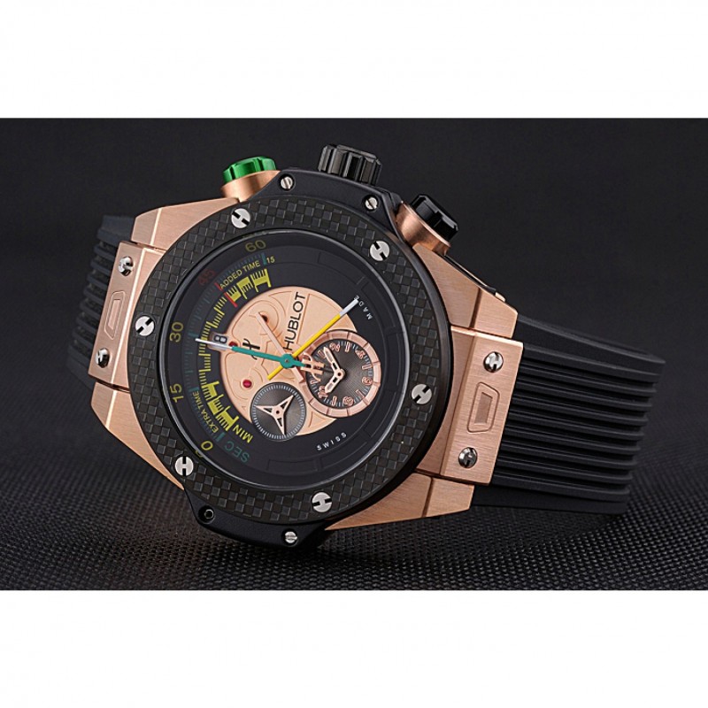 Cinturino Posteriore Hublot Originale 26mm In Pelle Di Alligatore E Gomma - Nuovo, Senza Scatola