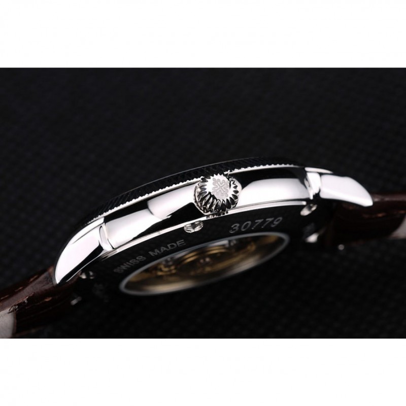 TONSHEN Orologio Donna Oro Con Cinturino In Cuoio E Quadrante Cielo Stellato – 36mm, Vetro Minerale, 3ATM