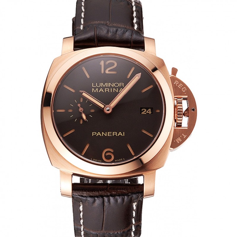 Svizzero Panerai Luminor Marina 1950 3 Days Oro Rosso Quadrante