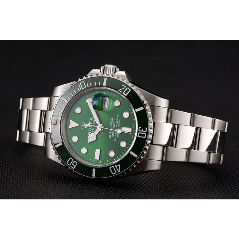 Submariner hot sale quadrante verde