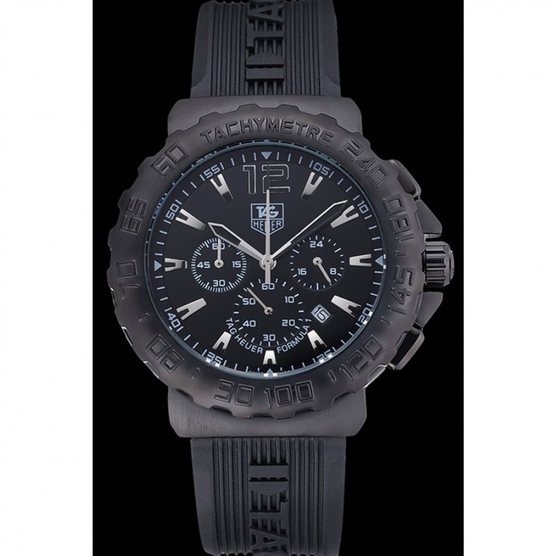 Tag Heuer Formula 1 Cronografo Uomo CAZ101AC.FT8024 - Quarzo, Quadrante Nero, Cinturino Nero, Vetro Zaffiro