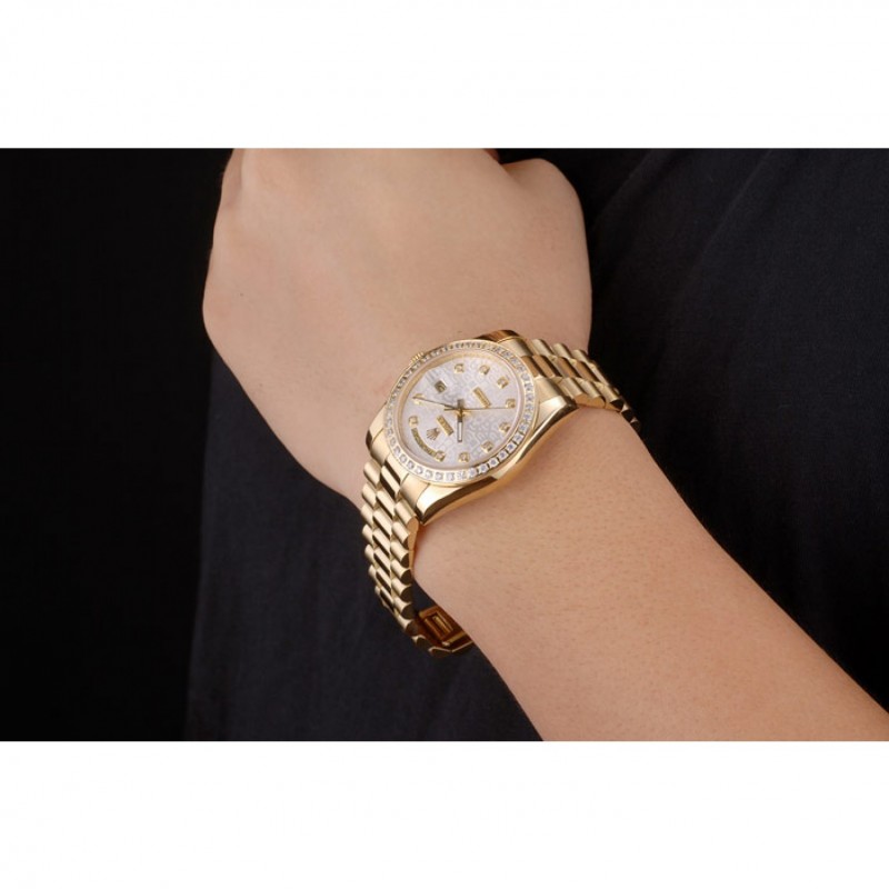 YeGieonr Bracciale Rigido Donna Oro, Placcato Oro 18K Acciaio