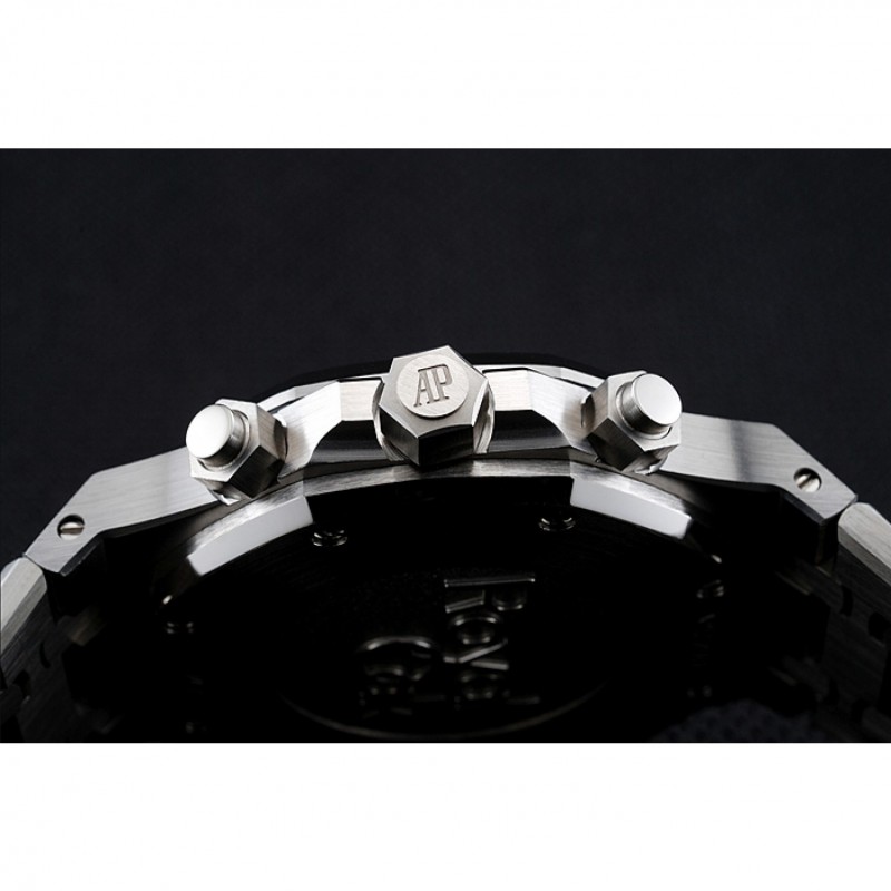 Audemars Piguet Royal Oak Cronografo Quadrante Blu Bracciale in acciaio inossidabile 1454028